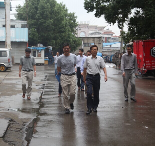 沈志云總經(jīng)理赴信聯(lián)鋼鐵公司視察調(diào)研