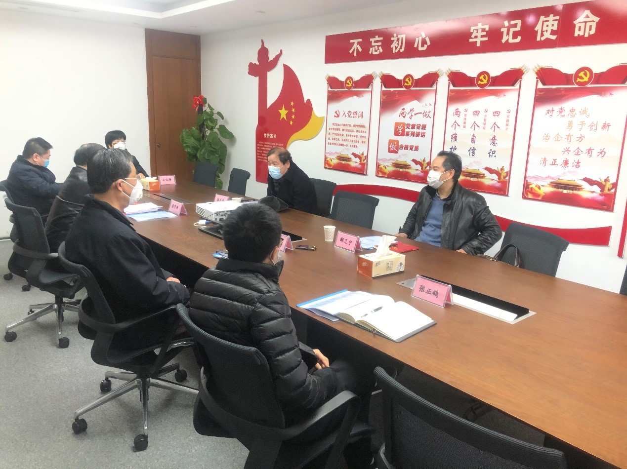 集團(tuán)公司黨委委員、副總經(jīng)理酈幾寧行赴廣杰公司調(diào)研 