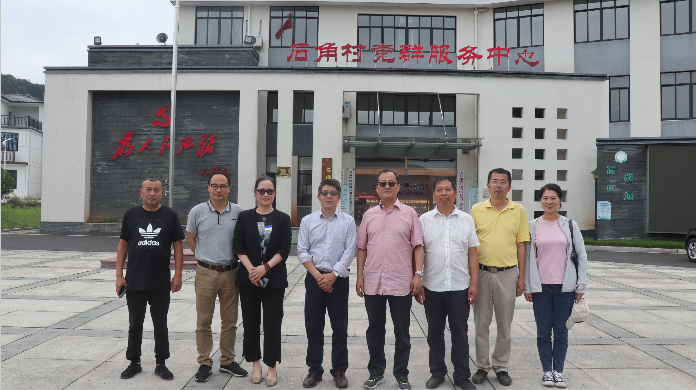 陳懷義一行赴龍游縣溪口鎮(zhèn)結(jié)對村調(diào)研“消薄”工作