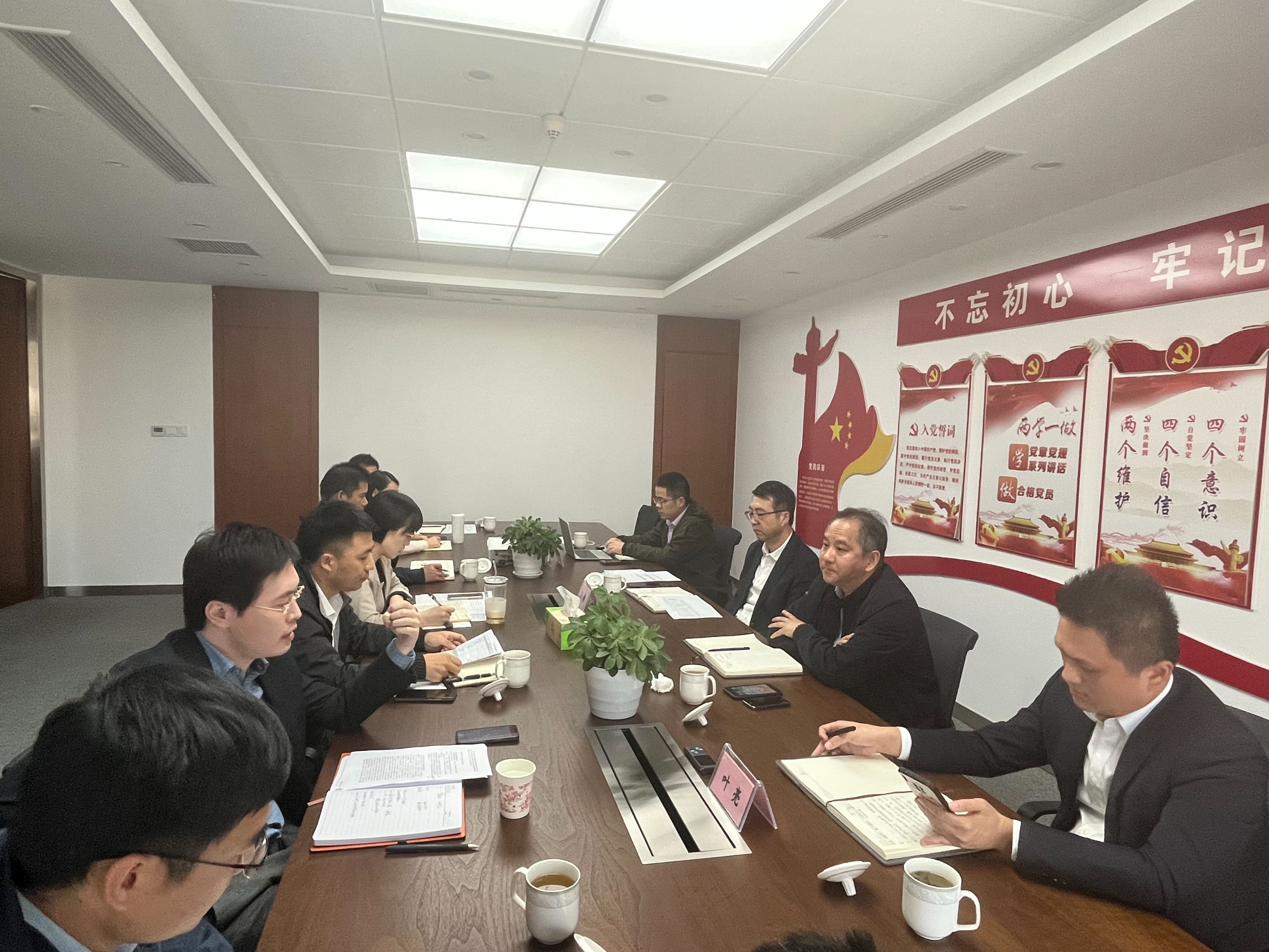 吳敏赴廣杰公司開展調(diào)研指導(dǎo)